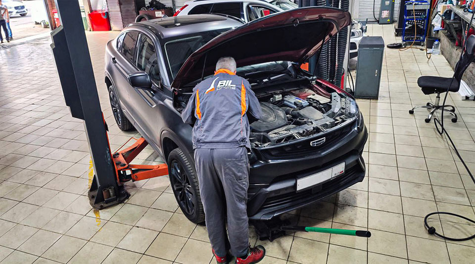 Обслуживание Geely Tugella в сервисе Билпрайм