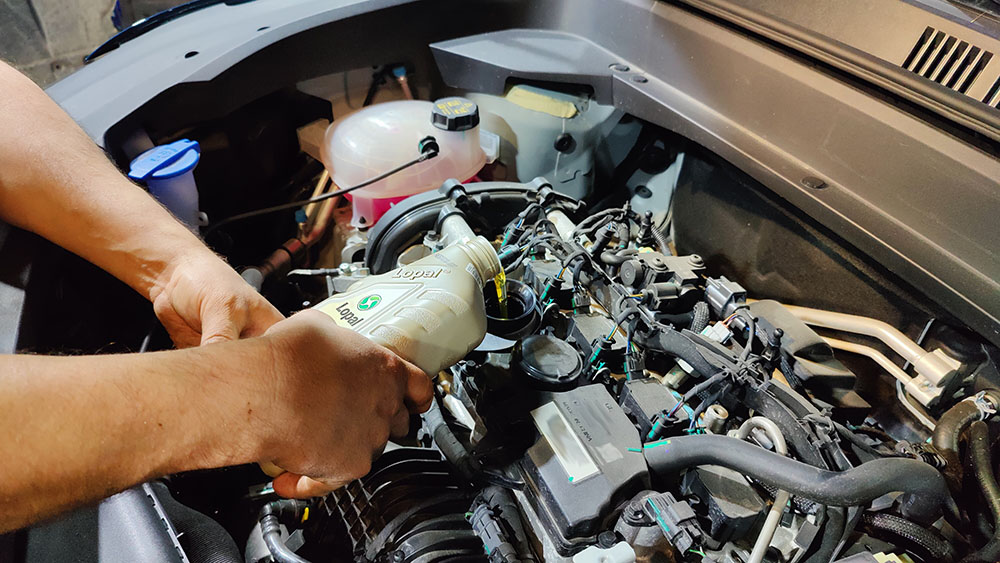 Замена масла Geely Coolray