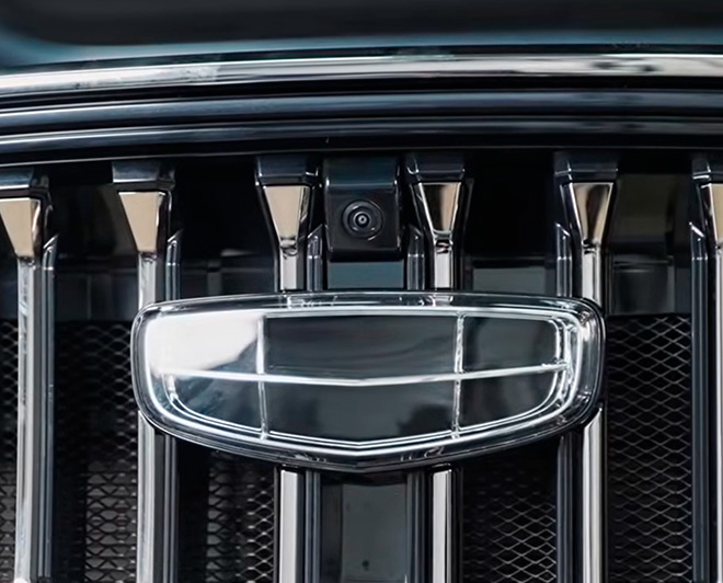 Установка омывателя передней камеры Geely