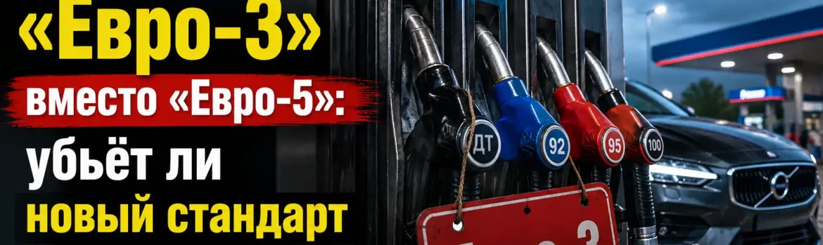Топливо Евро-3 и Евро-5 в чем отличие