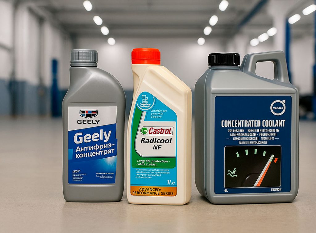 Аналогичные антифризы для автомобиля Джили