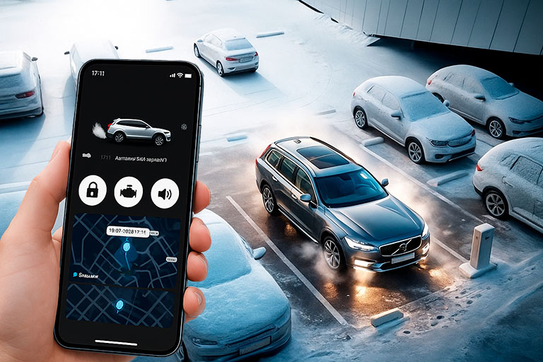 Установка автозапуска на Вольво